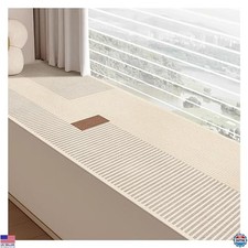 Premium antypoślizgowa skórzana mata parapetowa z PVC - ochrona okna wykuszowego (60x25cm)