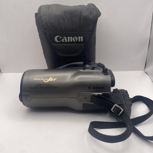 Canon Autoboy JET 135(Photura 135/Epoca 135) Film Camera Silver Grey Quartz Date