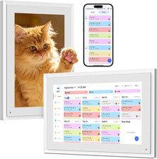10.1 Inch Digital Calendar Digital Picture Frame, 2026 Desk Calendar Smart Wifi