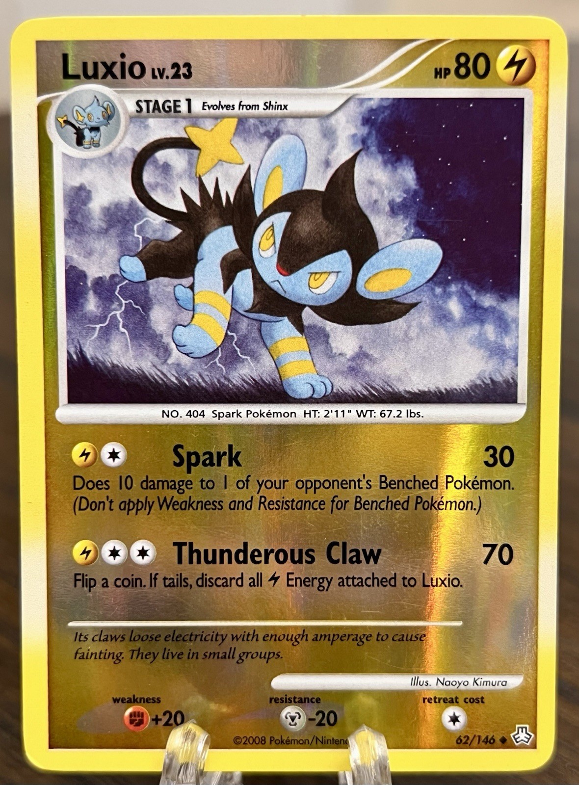 Luxio 62/146 Uncommon Legends Awakened Reverse Holo Pokemon TCG LP