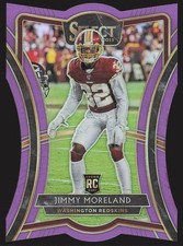 2019 Panini Select #105 Jimmy Moreland Purple Prizm #/75 SN,RC