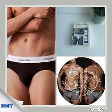 Calvin Klein - Icon Cotton Stretch 3-Pack Hip Brief - Multi M 