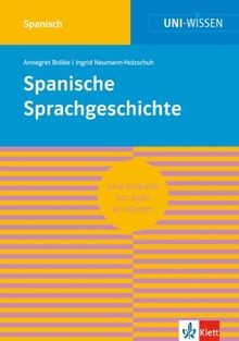 Uni Wissen Spanische Sprachgeschichte: Spanisch, Sicher ... | Buch | Zustand gut