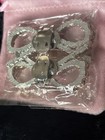 Rhinestone Bowknot Shoe Clips Glamorous Footwear Jewelry New — photo 3