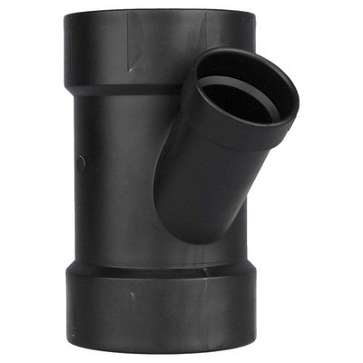 GRAINGER APPROVED 1WHW3 Reducing Wye, 4 x 4 x 2 in, Schedule 40 1WHW3