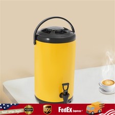 Stainless Steel Insulated Beverage Dispenser,Cold and Hot Drink Dispenser