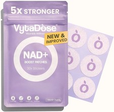 Premium High Dose NAD Patches for Women and Men 5X Stronger -