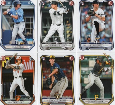 2026 Bowman Baseball Paper Prospect Rookie Base & 1st Bowman Cards - You Pick!