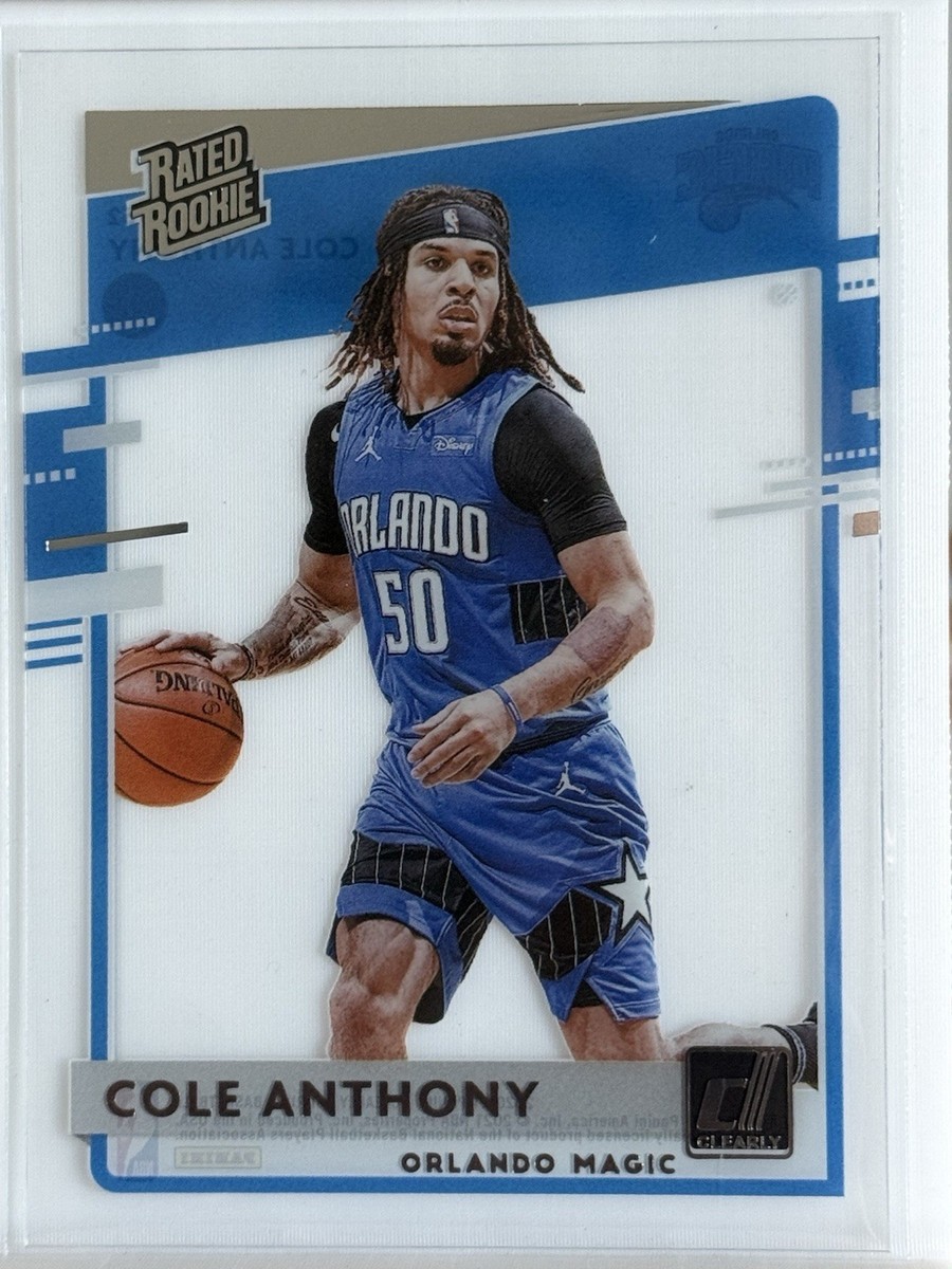 その他 COLE ANTHONY ROOKIE AUTO CLEARLY DONRUSS Cole Anthony 2020-21 Panini Clearly Donruss Rated Rookie #52