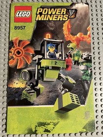 LEGO Power Miners: Mine Mech (8957) 100% Complete, W/ Instructions, No Box