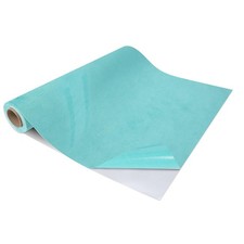 Premium Self-Adhesive Suede Fabric Wrap for Cars, 12 in X 80 in, Teal