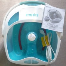 HOMEDICS Shower Bliss Foot Spa with Heat Boost. Model FB-625H. WORKING.