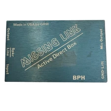 Active Direct Box made By GRM. "missing link"￼