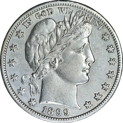 1899-S Barber Half Dollar XF/AU Details Nice Eye Appeal Nice Strike