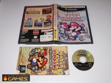 Paper Mario  WORN COMPLETE  - NINTENDO Gamecube & Wii  828a