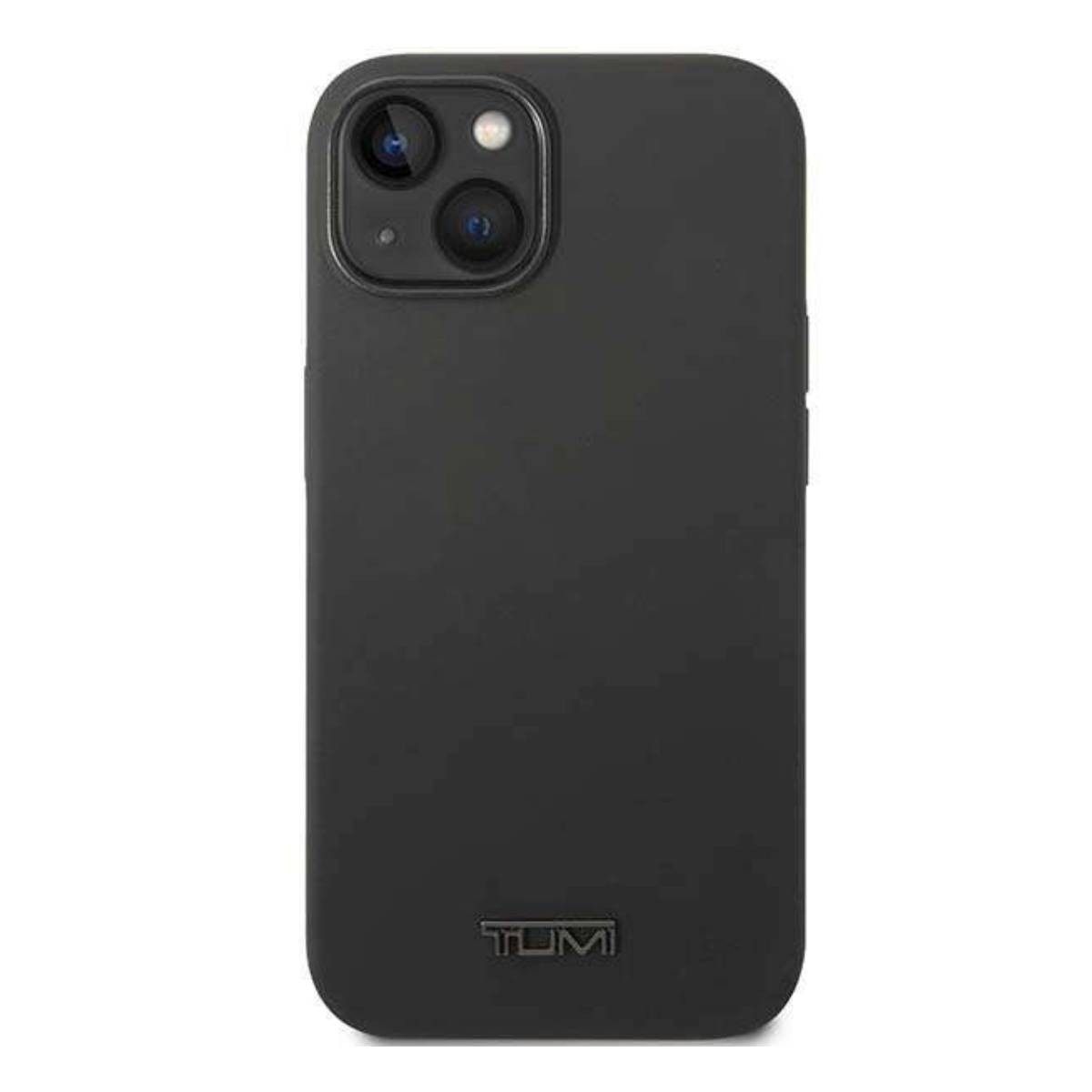 Coque iPhone 14 Plus Tumi luxe rigide noire étui de protection haut de gamme