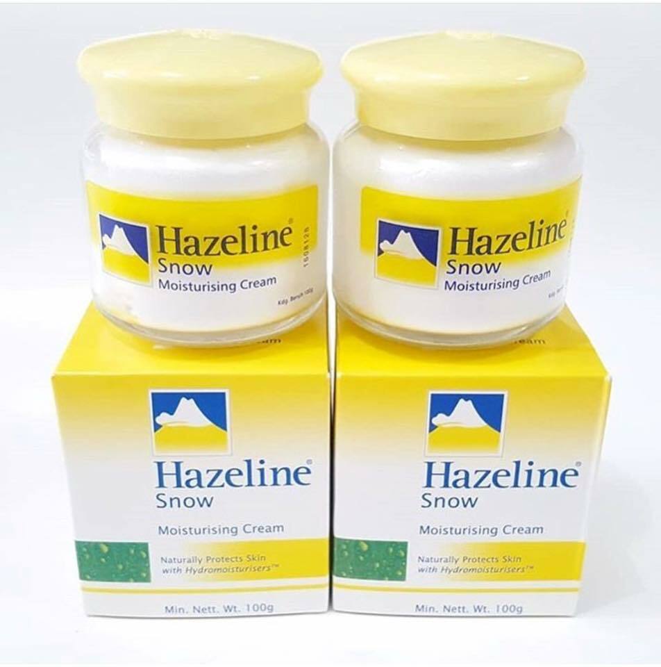 2X Hazeline Snow Moisturising Cream Naturally Protects