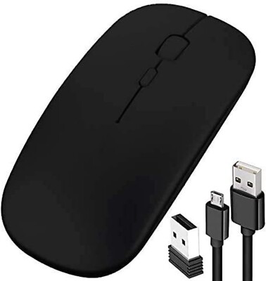 Universal Wireless Bluetooth Maus für MacBook Air Pro iPad iMac PC Wiederaufladbar