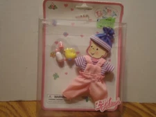 Miniworld Baby Born Pink Overall Set HTF