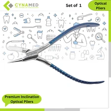 Cynamed Premium Inclination Optical Pliers Eyeglasses Repairing Plier Hand Tool
