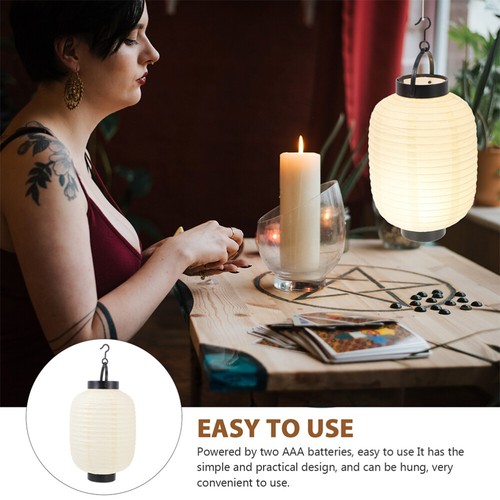 2 Pcs Lantern Decoration Japanese Lanterns Lights Hanging Indoor Baby - Picture 2 of 10