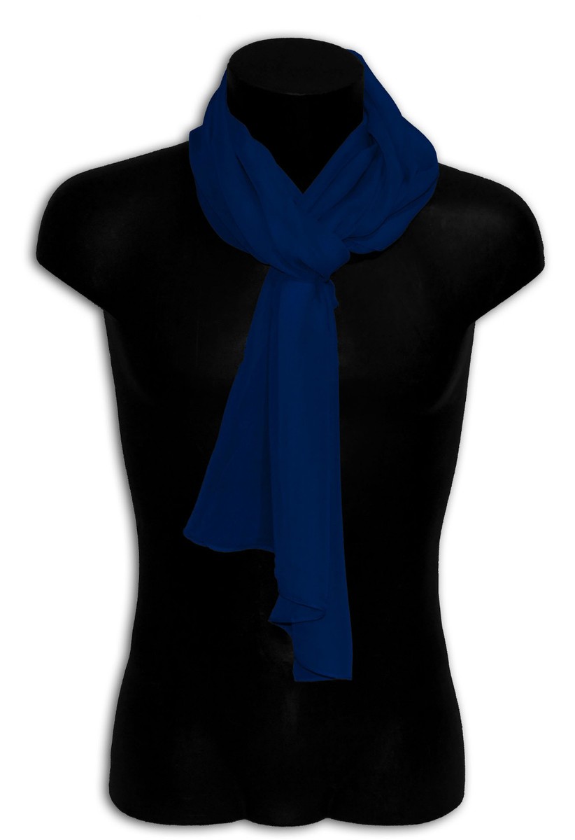 PASHMINA SETA SCIARPA SCARF UOMO DONNA TINTA UNITA BASICO COLORE