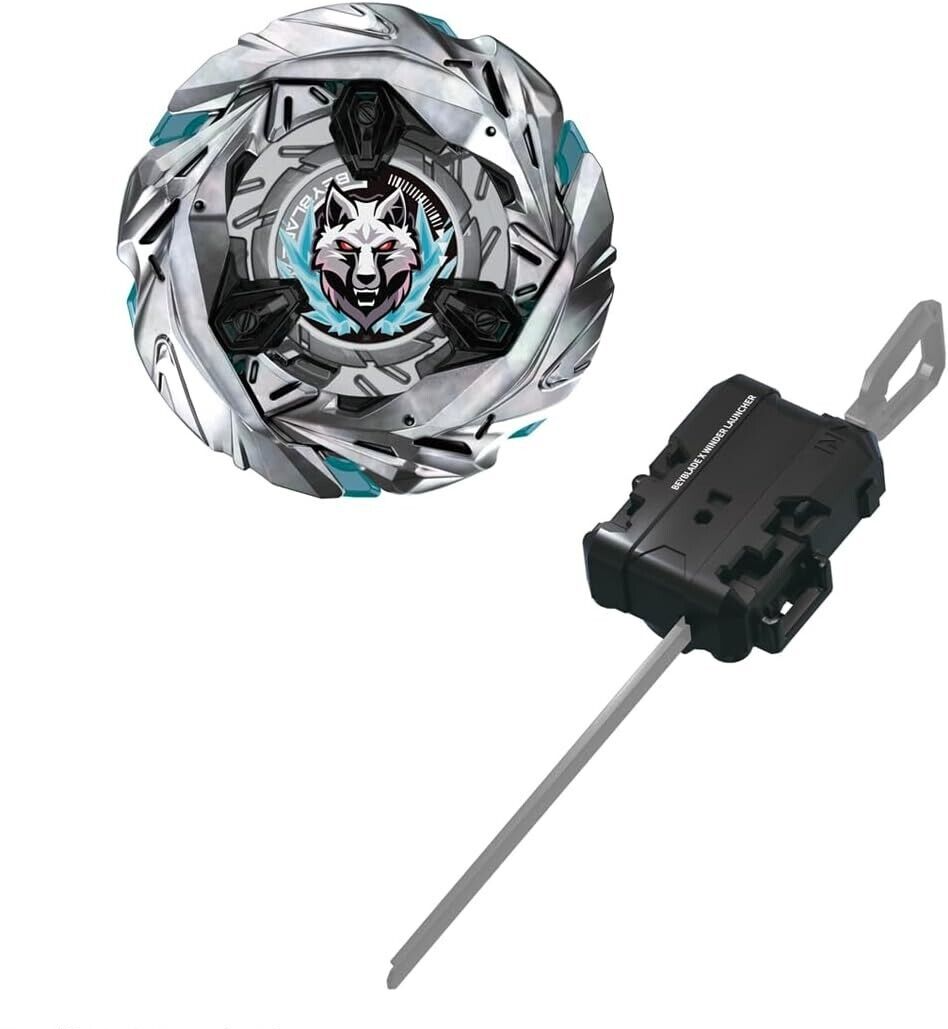 Beyblade X UX-08 Silver Wolf 3-80FB 2024 Takara Tomy Japan