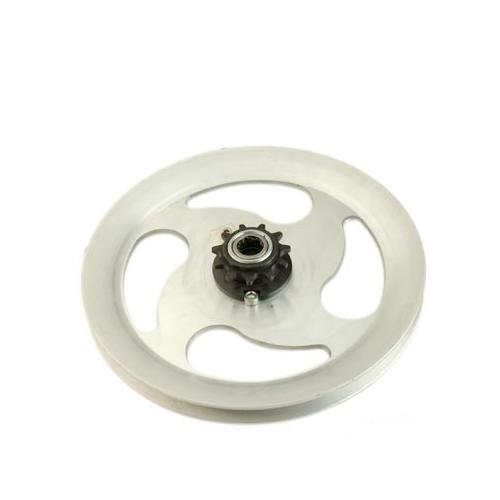 Poulie mobylette alu Doppler ER2 pour transmission de cyclomoteur Peugeot 103 MVL Vogue