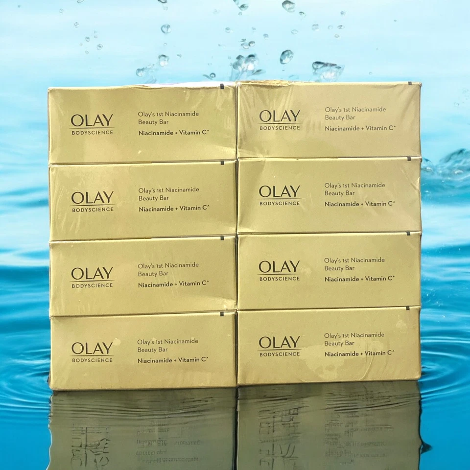 Olay Body Science Soap B3 and Vitamin C Niacinamide Beauty Bar 8 soap bars - Image 3 of 3