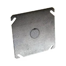 Racoorporated  4-Inch Square Flat Knockout Box Cover