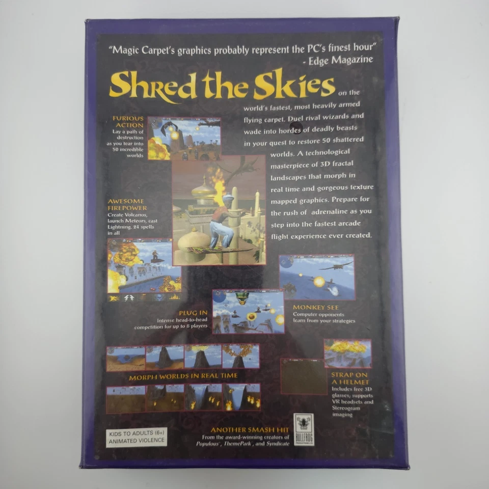 Magic Carpet, 1994, Big Box, New & Sealed - Image 3 of 4