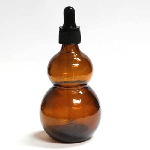 10ml - 100ml Gourd-shaped Glass Dropper Bottle w/ Pipette Refillable Container - Picture 10 of 10