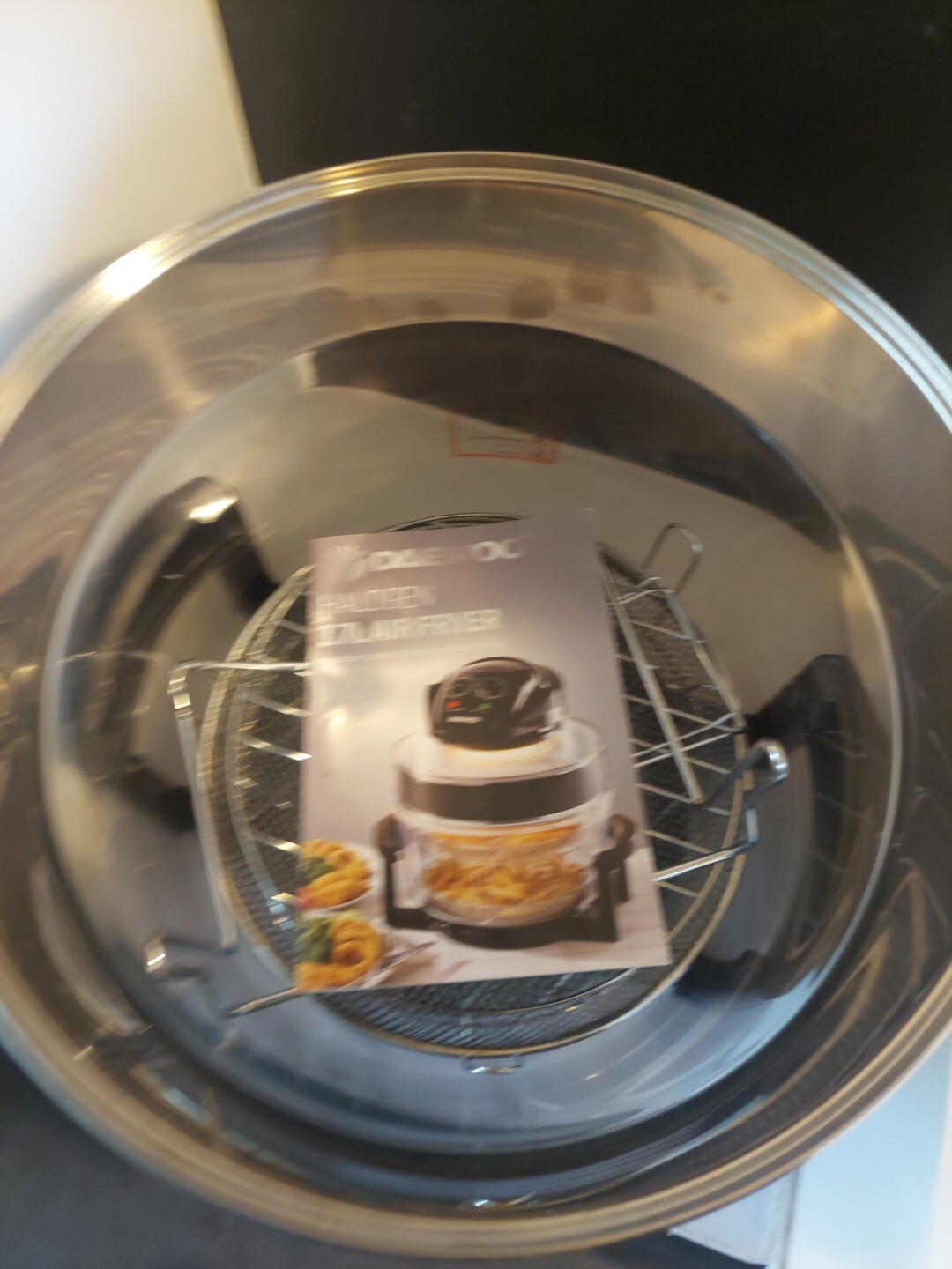 Daewoo Deluxe 17L 1300W Halogen Air Fryer SDA1032 Black Hardly Been