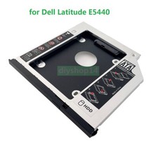 2nd HDD SSD Hard Drive Caddy Frame Bracket for Dell Latitude E5440  Bezel Panel