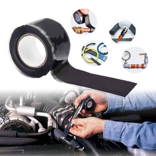 Self Amalgamating Tape Repair Pipes Hose Wire Waterproof Sealing Insulation 25mm - Bild 1 von 10