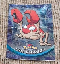 Krabby #98 Topps TV Animation Series 2 Blue Logo 2000 Holo Card