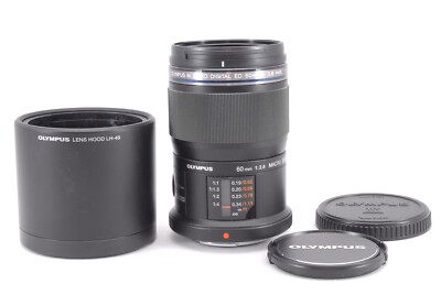 OLYMPUS M.ZUIKO DIGITAL 60mm F/2.8 Macro ED Lens with Hood