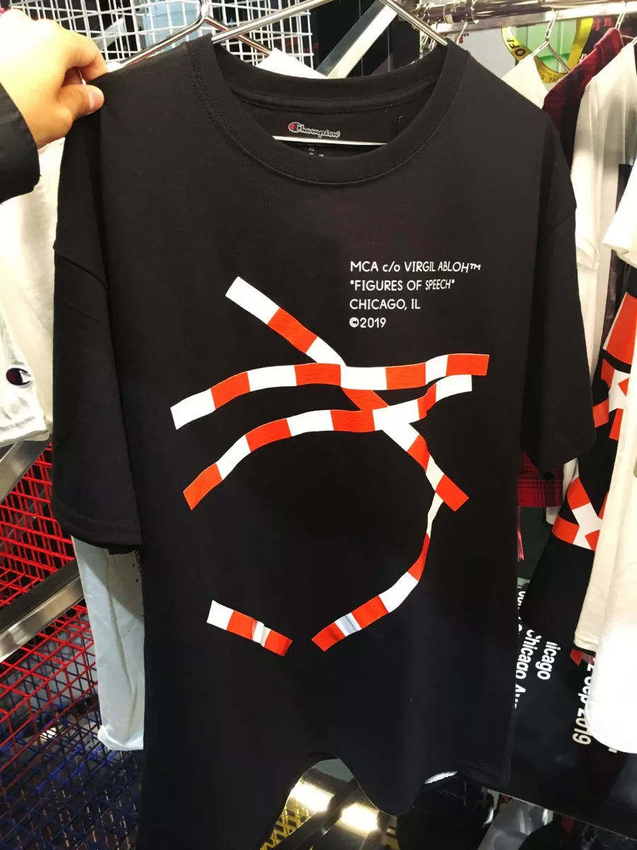 Virgil Abloh Figures of Speech MCA Tee Black Size Small | Off White | Pyrex  