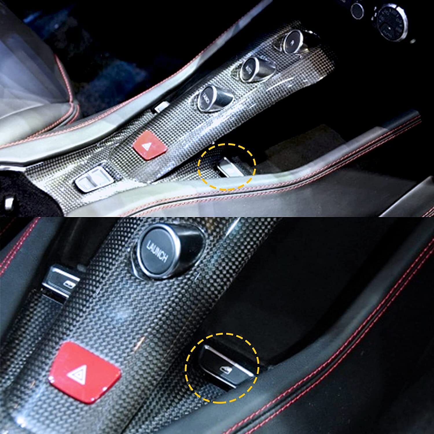 For Ferrari CaliforniaT Window Lift Switch Right Side OE 309096 (R)