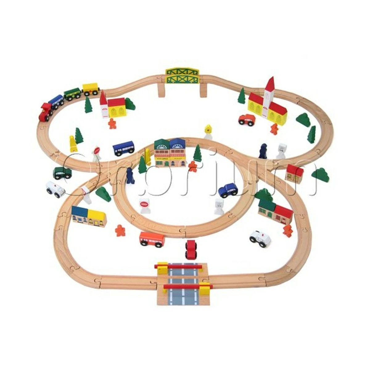 100 piece shop train set