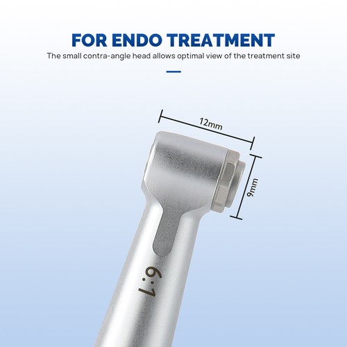 Dental Endo 6:1 Endodontic Handpiece Contra Angle fit for Sirona Electric Motors - Picture 15 of 20