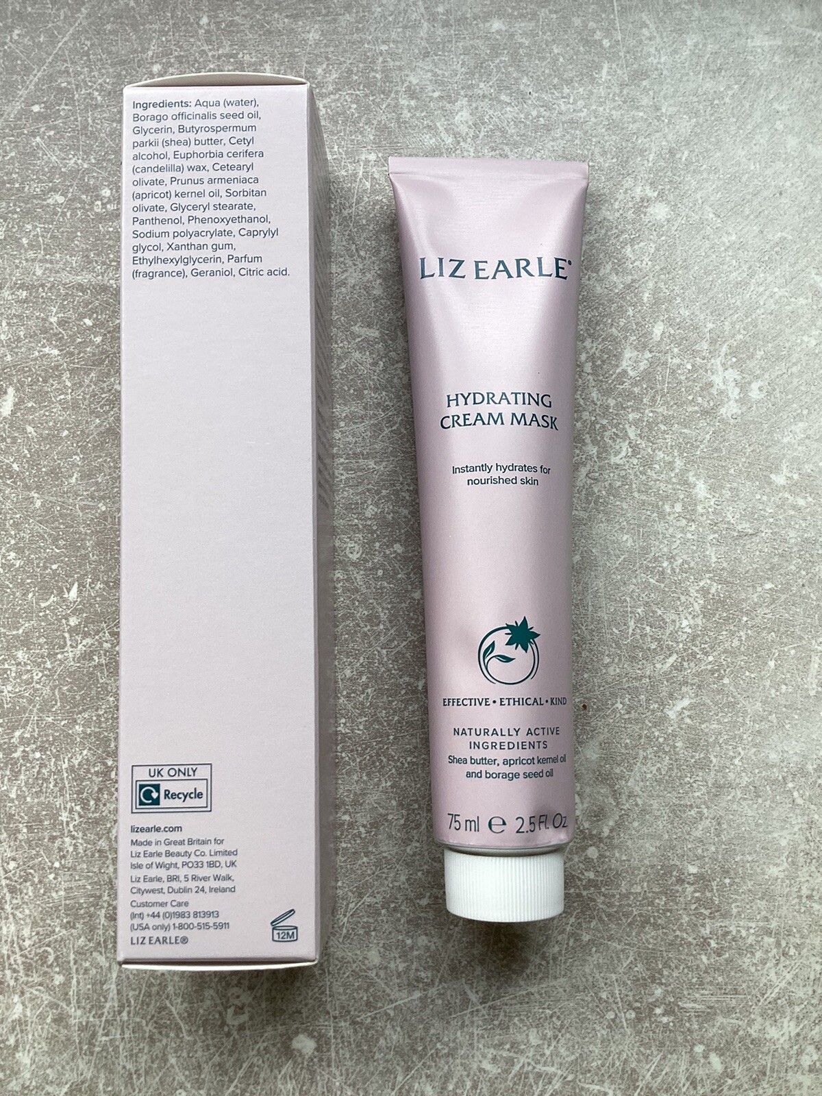Liz Earle Hydrating Cream Mask 75ml & Orange Flower Hand Repair 50ml