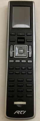 RTI T2-CS Remote Control T2CS No Charging Dock UNTESTED - AS-IS - PARTS/REPAIR