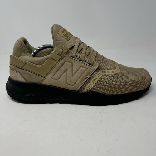Scarpe da corsa New Balance MS247GTW uomo US 13 D Gore-Tex kaki nere sneakers - Foto 4 di 13