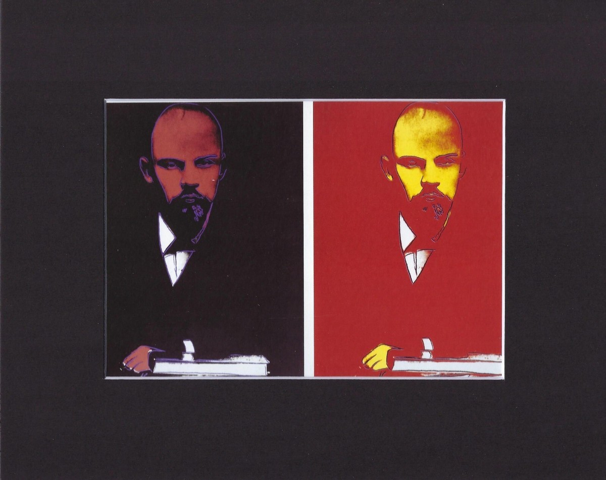 Andy Warhol Red Lenin
