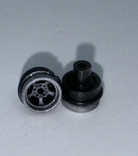 VTG - 12x Aurora AFX 5 Spoke Mag Front Wheels Magna-traction Specialty #8737 NOS