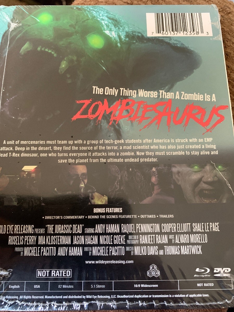 The Jurassic Dead (Blu-ray + DVD) NEW w/ Slipcover 760137123583| eBay