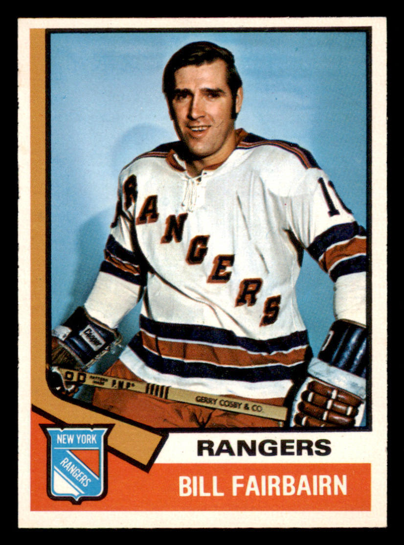 1974-75 O-Pee-Chee #231 Bill Fairbairn