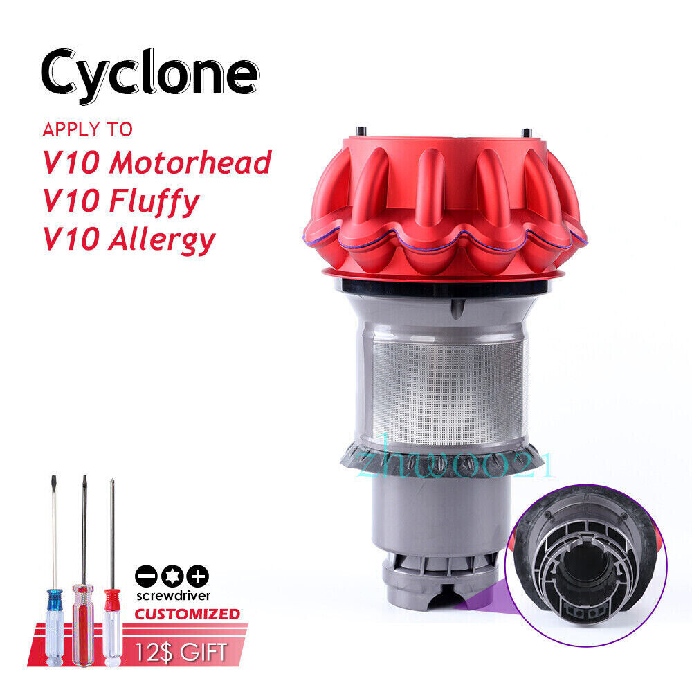 【未開封】DYSON CYCLONE V10 MOTORHEAD RED Small Cyclone Assembly RED For Dyson V10 Motorhead Vacuum