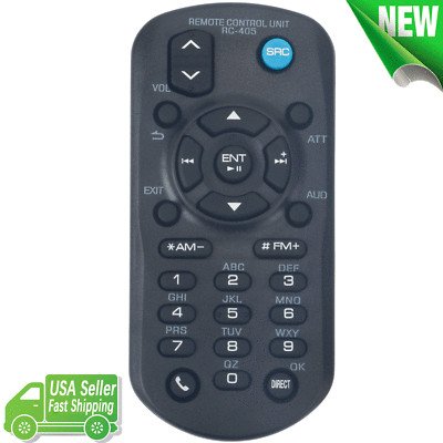 RC-405 Replace Remote Control for Kenwood CD Receiver KDC-148 KDC